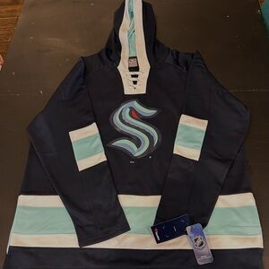 NWT KRAKEN JERSEY size XL NHL Hoodie